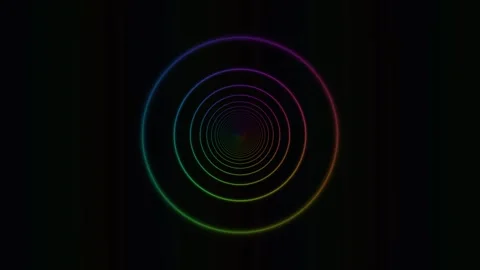 Wormhole Tunnel Vortex Space Background Stock Footage 342709837
