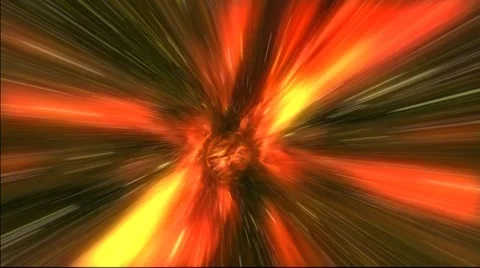 Wormhole Yellow Stock Footage 66448741