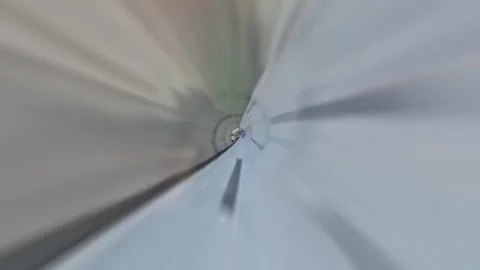 Wormhole Zoom Tunnel Animation with Distorted Light Warp Effect Stock Footage 336626850