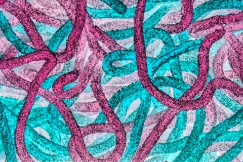 Worms abstract texture Stock Illustration