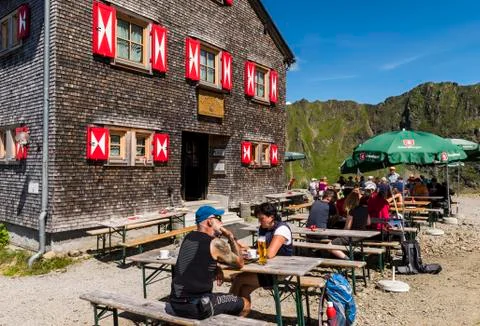 Wormser Hutte Austria Stock Photos