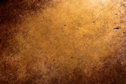 Worn copper texture with patina. Foto stock