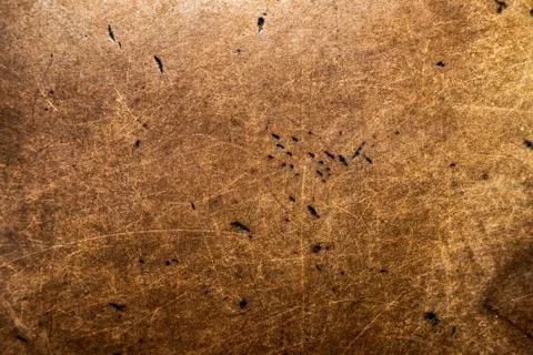 Worn copper texture with patina. Stock Photos