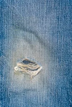 Worn jeans Stock Photos
