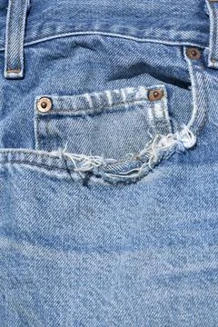 Worn Jeans Stock Photos