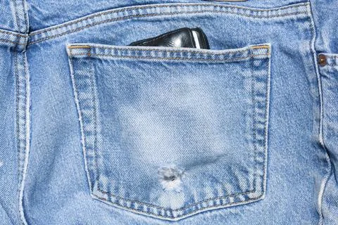 Worn Jeans Fotos de archivo