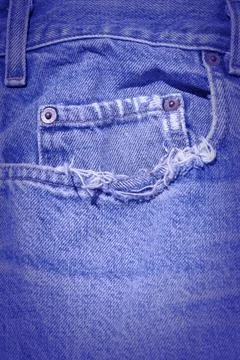 Worn Jeans Stock Photos