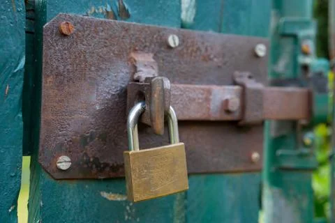 Worn Lock Stock Photos