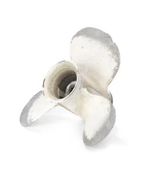 Worn propeller Stock-Fotos