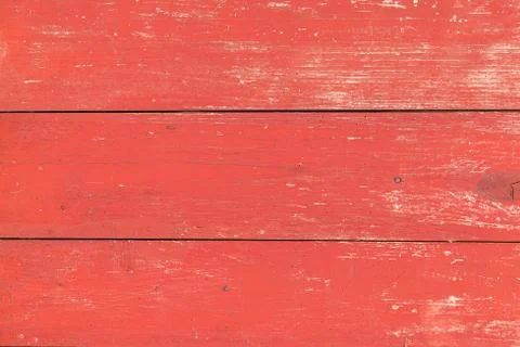 Worn red board wall background 스톡 사진