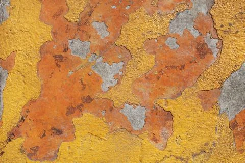 Worn road marking abstract pattern Stock Photos