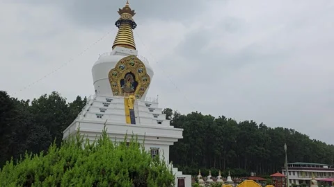 Worn by Time, Blessed by Faith: Ancient Temples of Uttarakhand Stock Footage 317072207