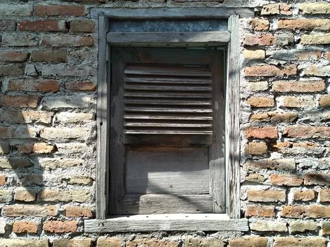 Worn Window 1 Foto stock
