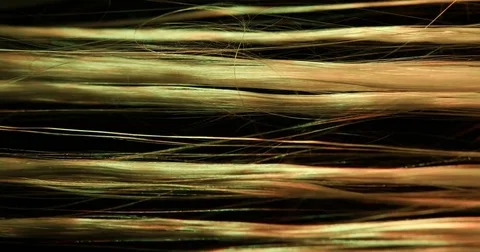 Worn yarn extreme close Stock Footage 75936642