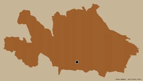 Woroba, district of Cote d'Ivoire, on solid. Pattern イラスト素材
