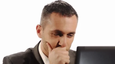 Worried businessman Видео 27862793
