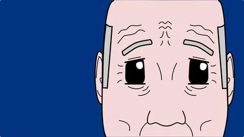 Worried man Stock Illustration