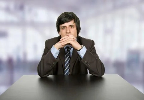 Worried Foto stock