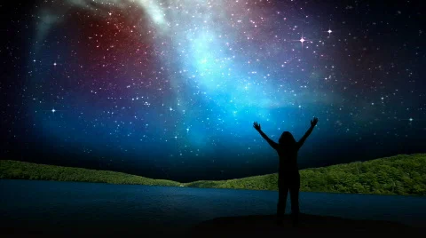 Worship The Creator Stock Footage 768875