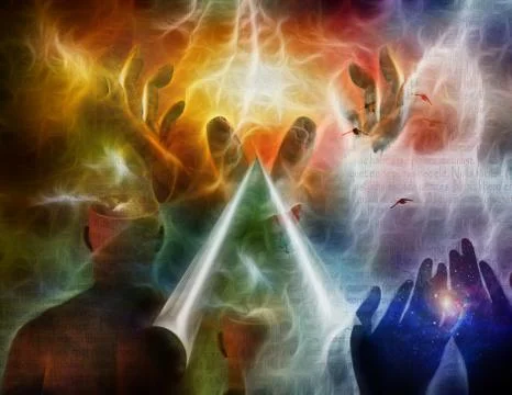 Worship Stock Illustration