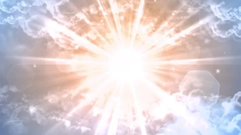 Worship Light Rays Stock Footage 317841100