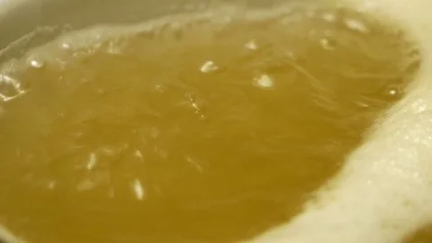 The wort boils Stock Footage 81047128
