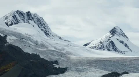 Worthington Glacier Stock Footage 8992067