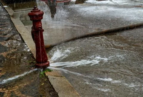 Worthless old fire hydrant Stock Photos