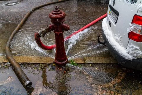 Worthless old fire hydrant Stock Photos