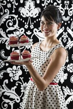 Would you like a cupcake Foto stock