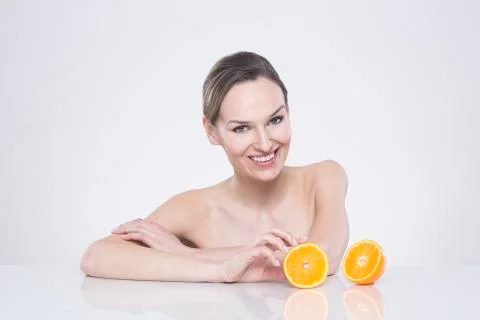 Would you like some orange? Stock-Fotos