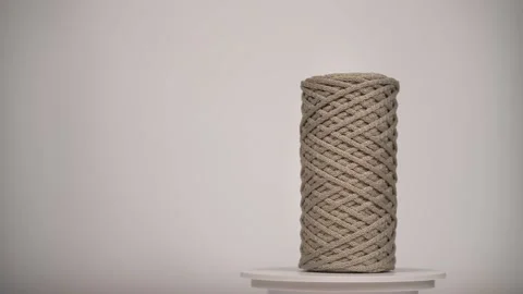 Wound cord. Stock Footage 316685797