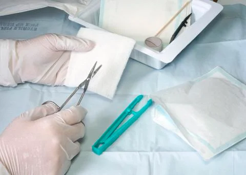 Wound dressing Stock Photos