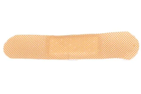Wound plaster isolated on white background Stock Photos