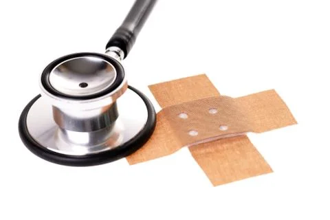 Wound plaster Stock Photos