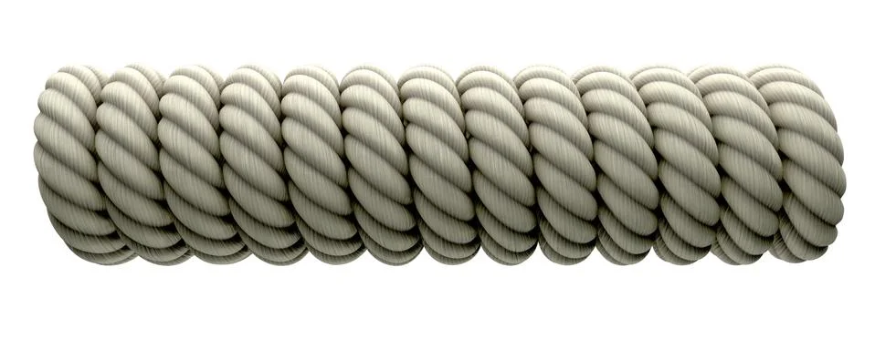 Wound up rope Stock Illustration