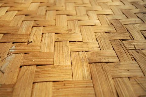 Woven bamboo Stock Photos