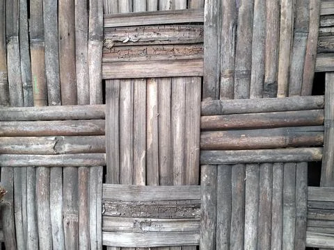 Woven bamboo Stock Photos