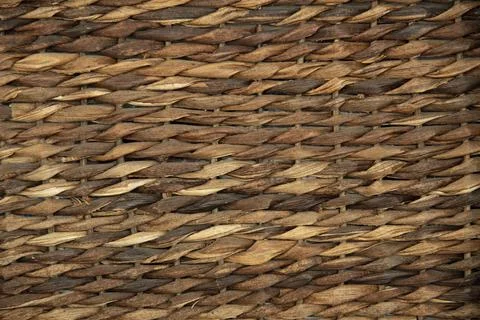 Woven basket texture Stock Photos