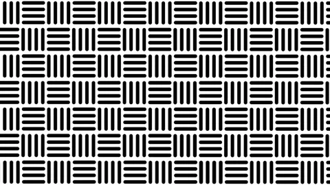 Woven Basket Weave Pattern Animation Stock Footage 337390999