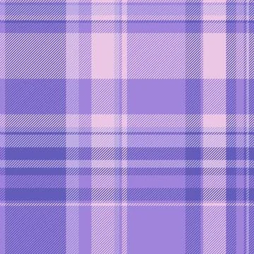 Woven check seamless texture, single tartan plaid vector. Valentines day te.. Stockillustratie