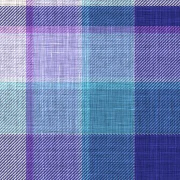 Woven cloth plaid background pattern. Traditional checkered home decor linen Stock Illustration