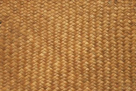 Woven mat background Stock Photos