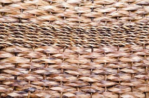 Woven mat Stock Photos