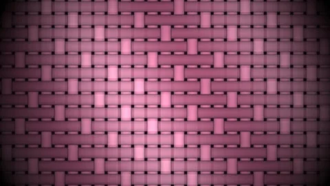 Woven pattern in pink hues with a textured design Vídeo Stock 338234981