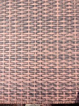 Woven Pattern Surface with Brown and Pink Strands Stock Photos