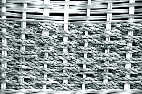 Woven rattan with natural patterns Stock Illustration