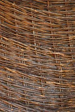 Woven reed background Photos