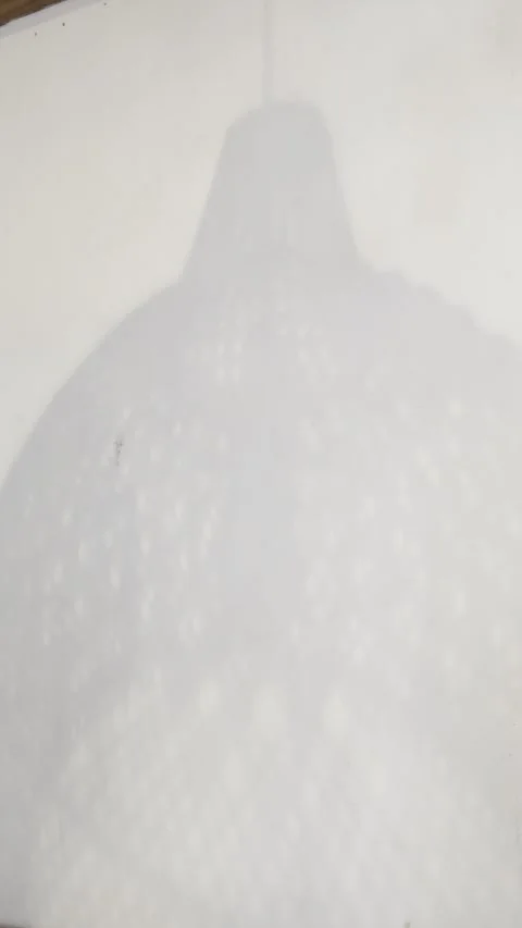 Woven sphere lamp shadow vertical Stock Footage 328406086