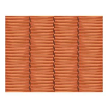 Woven straw mat texture creating repeating pattern background Stock Illustration